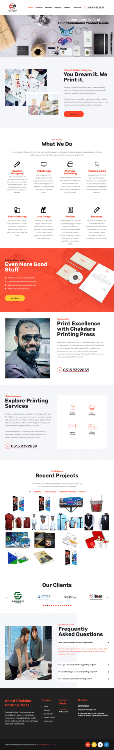 Chakdara Printing Press